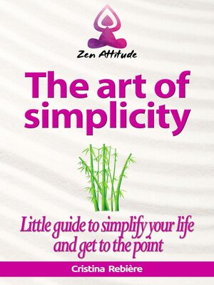 cover image of The art of simplicity